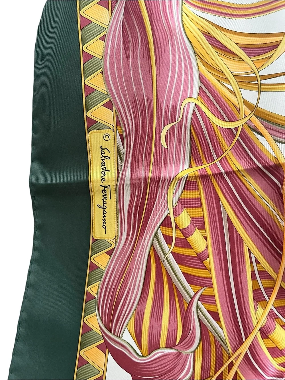 Salvatore FERRAGAMO silk scarf